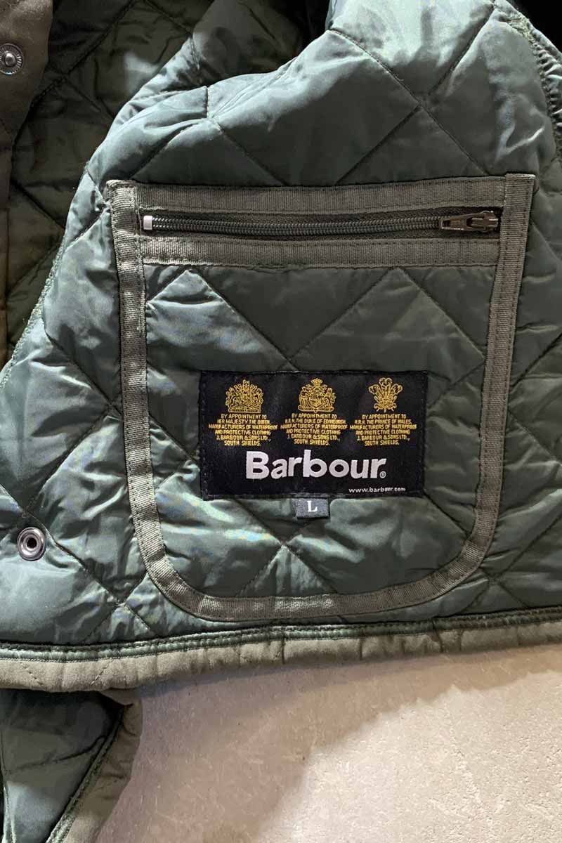 QUILTING JACKET / KHAKI [SIZE: L DEADSTOCK/NOS]