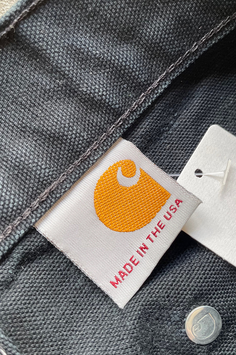 MADE IN USA 18'S DOUBLE KNEE PANTS / NAVY USA-made [SIZE: W28 3/4 length USED]