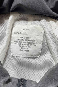 MADE IN USA U.S.M.A NYLON TRAINING JACKET / GRAY [SIZE: L DEADSTOCK/NOS]