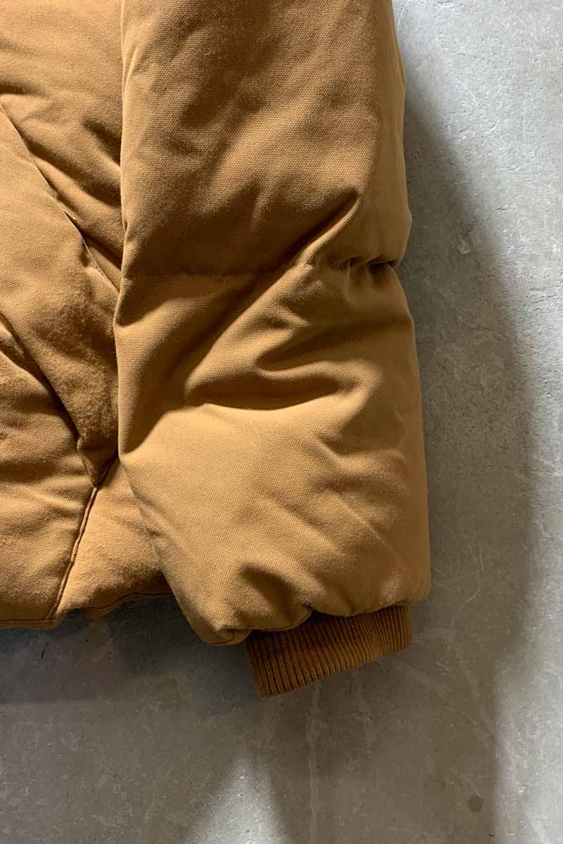HOODIE DOWN JACKET / BEIGE [SIZE: XL USED]