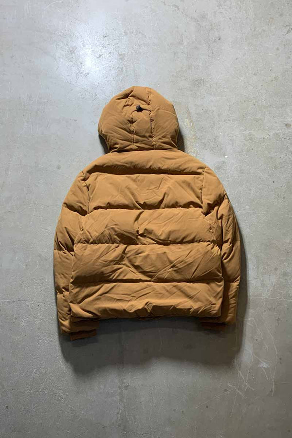 HOODIE DOWN JACKET / BEIGE [SIZE: XL USED]