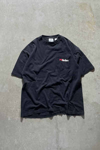 MADE IN USA 90'S MARLBORO BACK PRINT ADVERTISING T-SHIRT / BLACK [SIZE: M USED]