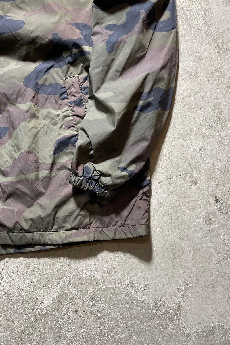 NYLON COACH JACKET / CAMO [SIZE: M USED] [USA-made]