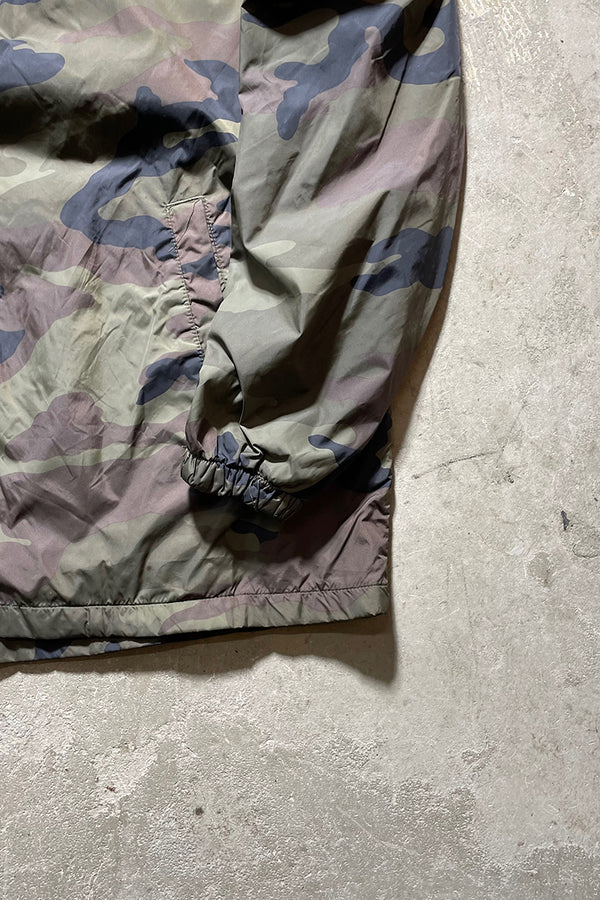 NYLON COACH JACKET / CAMO [SIZE: M USED] [USA-made]