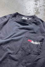 画像をギャラリービューアに読み込む, MADE IN USA 90&#39;S MARLBORO BACK PRINT ADVERTISING T-SHIRT / BLACK [SIZE: M USED]
