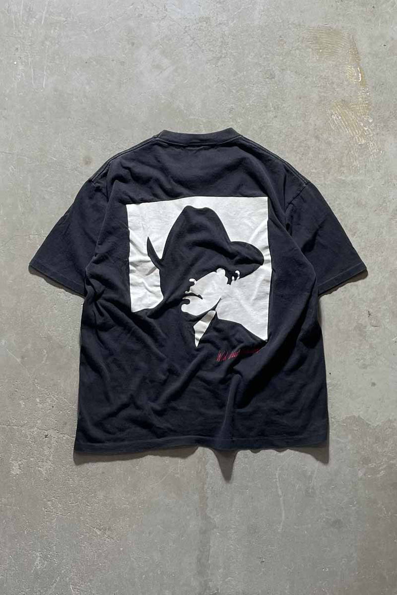 MADE IN USA 90'S MARLBORO BACK PRINT ADVERTISING T-SHIRT / BLACK [SIZE: M USED]