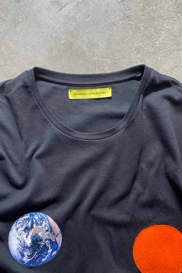 MADE IN PORTUGAL 14AW PRINT T-SHIRT / BLACK [SIZE: XL USED]