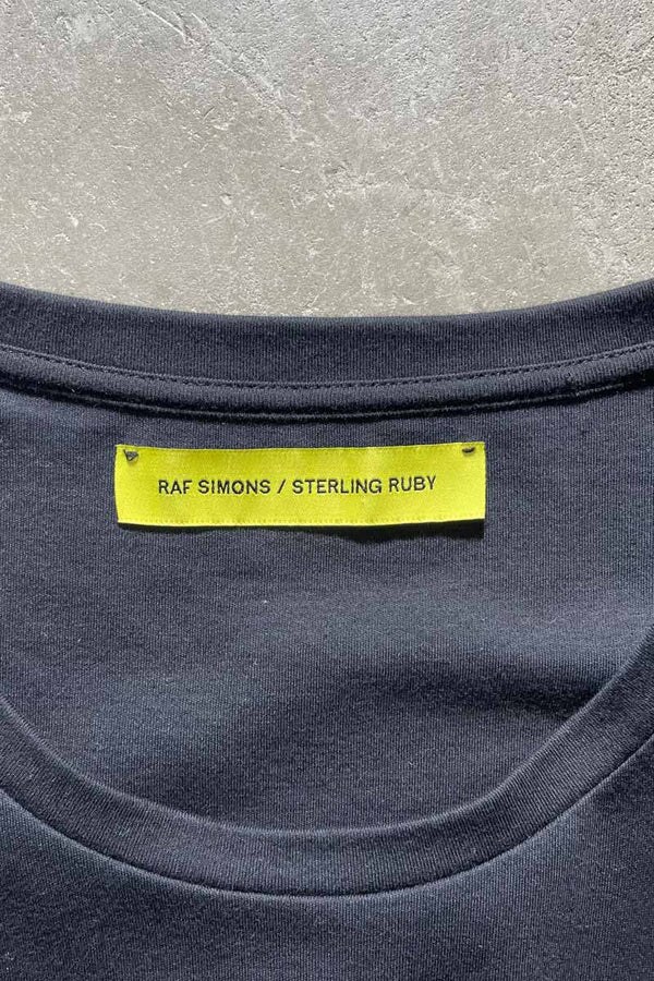 MADE IN PORTUGAL 14AW PRINT T-SHIRT / BLACK [SIZE: XL USED]