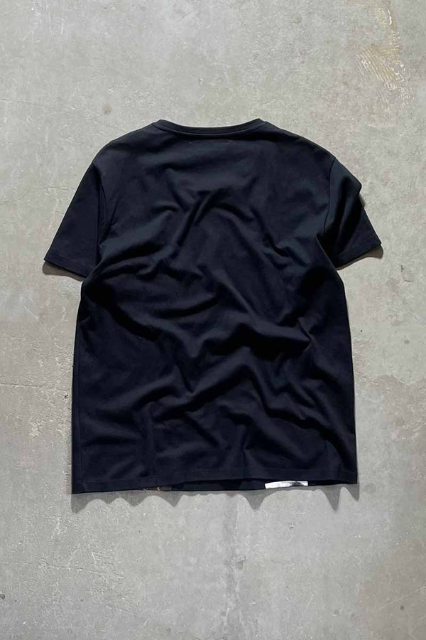 MADE IN PORTUGAL 14AW PRINT T-SHIRT / BLACK [SIZE: XL USED]