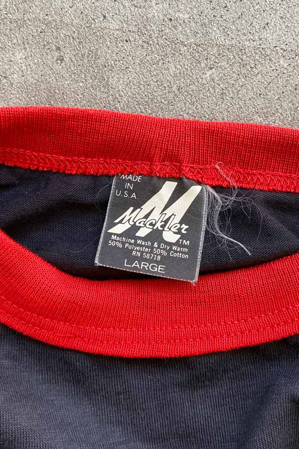 MADE IN USA 80'S MICHAEL JACKSON VICTORY TOUR 1984 T-SHIRT / BLACK [SIZE: L USED]