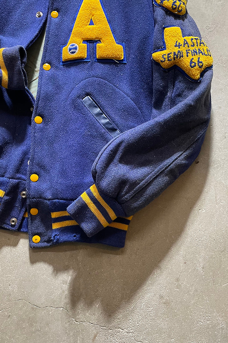 MADE IN USA 66'S STADIUM JACKET / NAVY [SIZE: 42 USED]