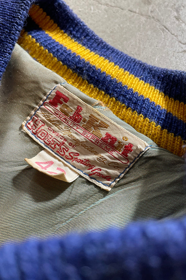 MADE IN USA 66'S STADIUM JACKET / NAVY [SIZE: 42 USED]