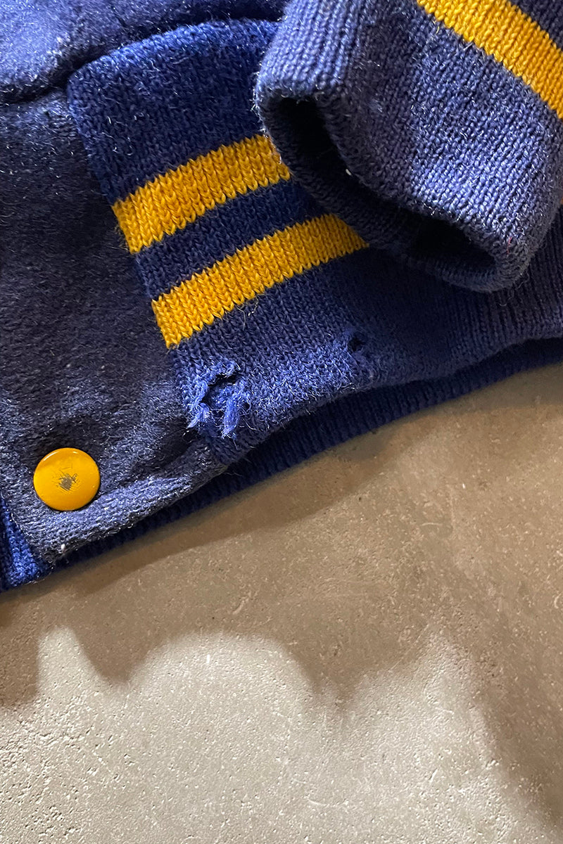 MADE IN USA 66'S STADIUM JACKET / NAVY [SIZE: 42 USED]