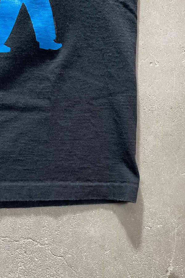 MADE IN USA 92'S THE GENESIS TOUR PRINT BAND T-SHIRT / BLACK [SIZE: L USED]