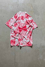 画像をギャラリービューアに読み込む, MADE IN USA 80-90&#39;S BUDWEISER ALL PRINT ADVERTISING T-SHIRT / RED / WHITE [SIZE: L DEADSTOCK/NOS]
