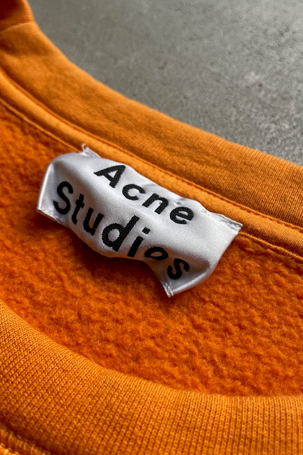 RAGLAN SWEAT SHIRT / ORANGE [SIZE: M USED]
