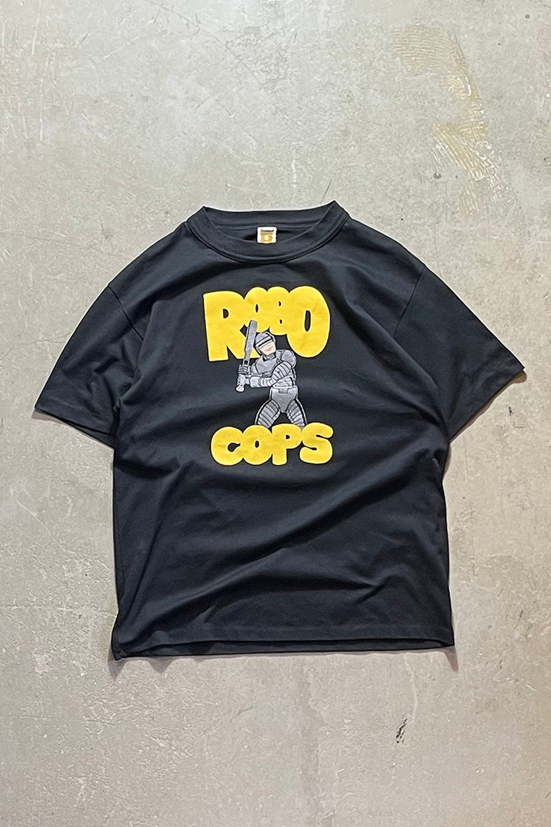 MADE IN USA 90'S ROBOCOP MOVIE T-SHIRT / BLACK [SIZE: L USED]
