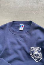 画像をギャラリービューアに読み込む, MADE IN USA 90&#39;S CARLSTADT LOGO SWEATSHIRT / NAVY [SIZE: M USED]
