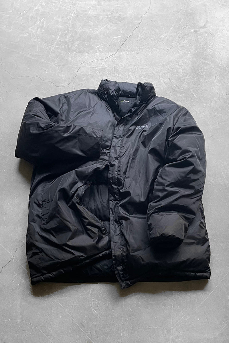 Y2K 00'S DOWN JACKET / BLACK [SIZE: L USED]