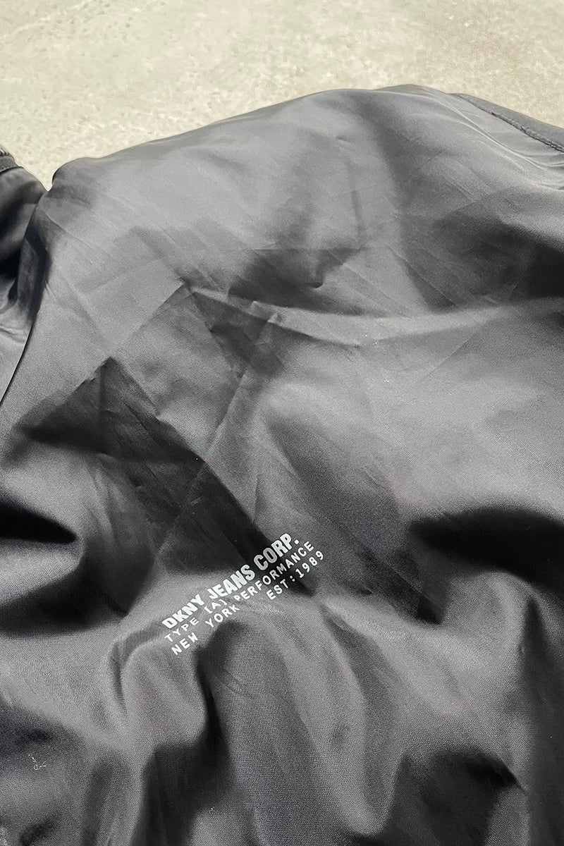 Y2K 00'S DOWN JACKET / BLACK [SIZE: L USED]