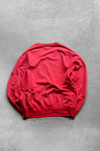 90'S AIR JORDAN 23 SWEATSHIRT / RED [SIZE: L USED]