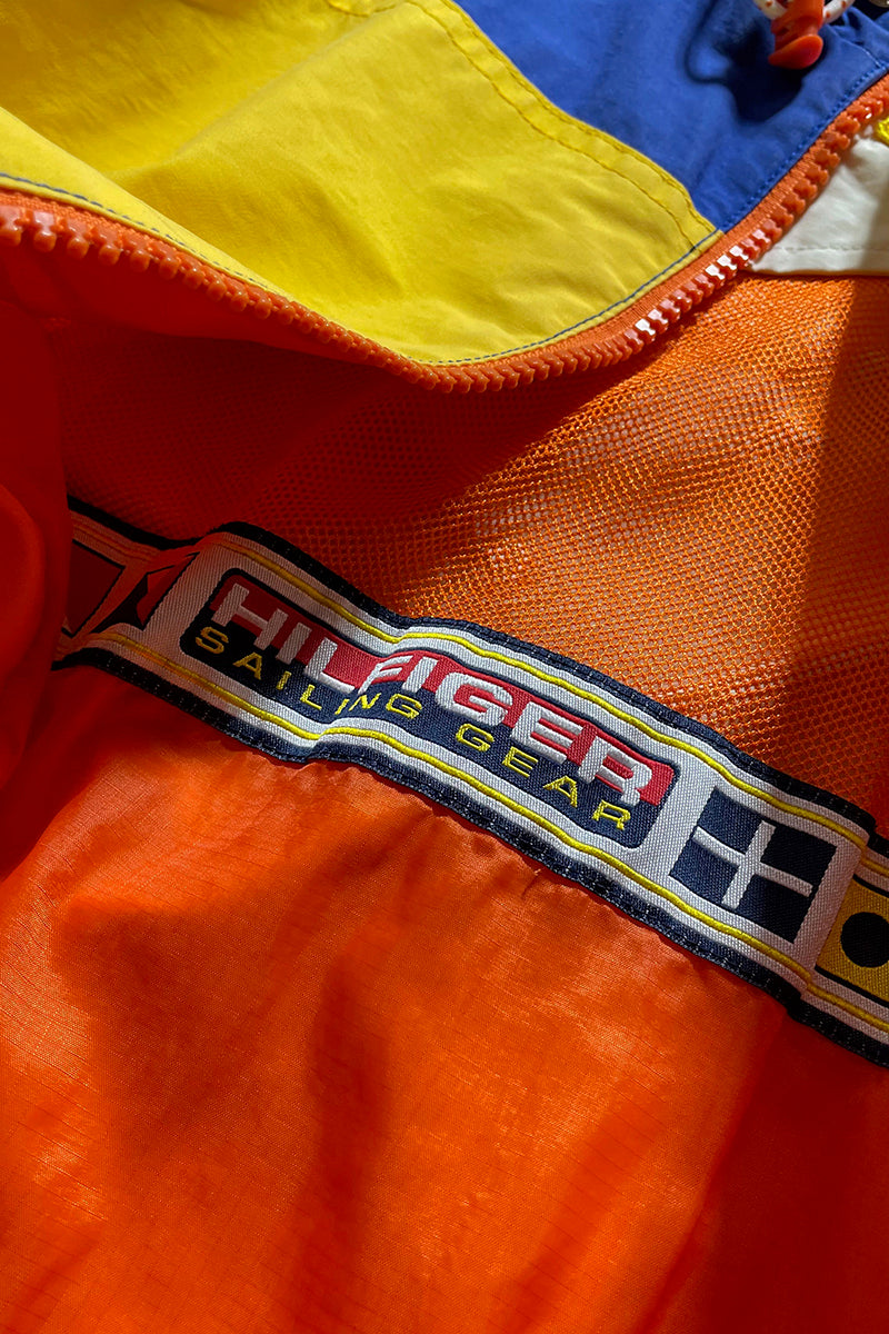 90'S SAILING JACKET / MULTI [SIZE: L USED]