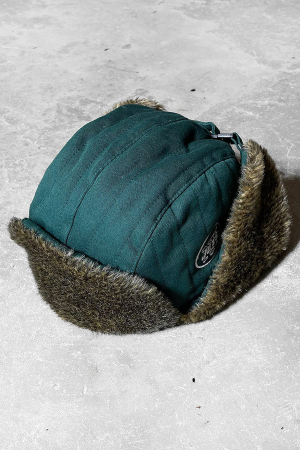 NY JETS FUR FLIGHT CAP/ GREEN [ONE SIZE USED]