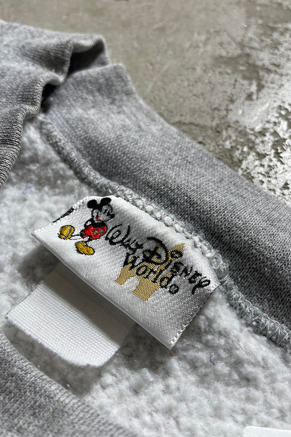 MADE IN USA 90'S MICKEY SWEATSHIRT / GRAY [SIZE: L USED]