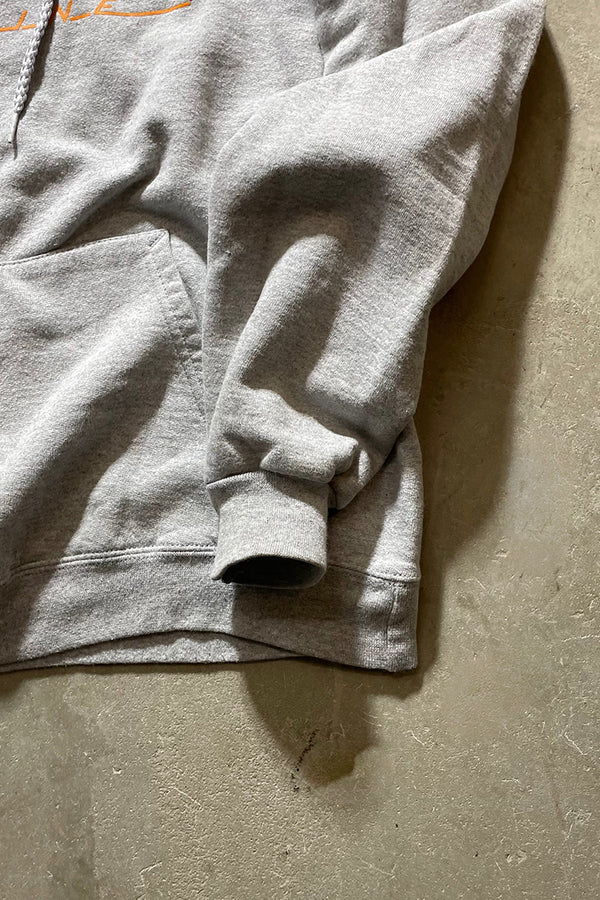 FLAME LOGO SWEAT HOODIE / GRAY [SIZE: S USED]