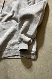 FLAME LOGO SWEAT HOODIE  / GRAY [SIZE: S USED]