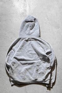 FLAME LOGO SWEAT HOODIE  / GRAY [SIZE: S USED]