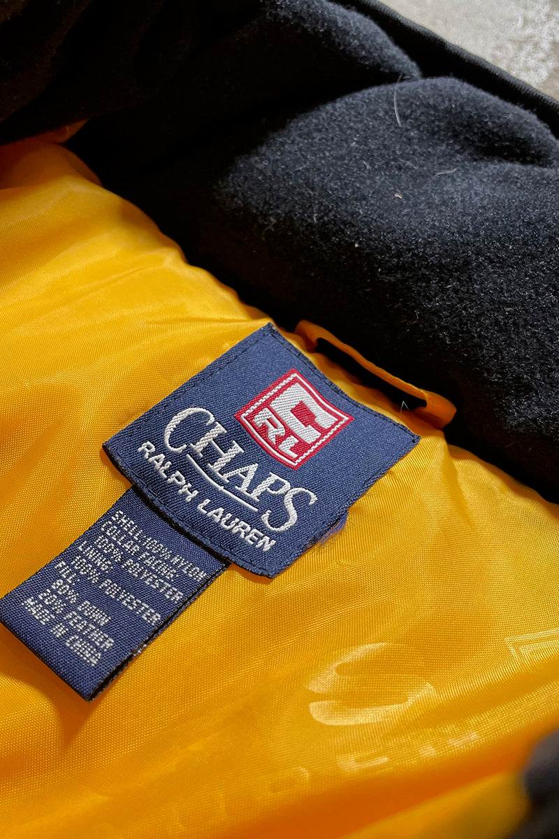 Y2K EARLY 00'S DOWN JACKET / YELLOW [SIZE: M USED]