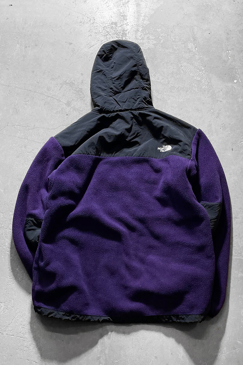 90'S ZIP HOODIE DENALI FLEECE JACKET / PURPLE USA [SIZE: XL USED]