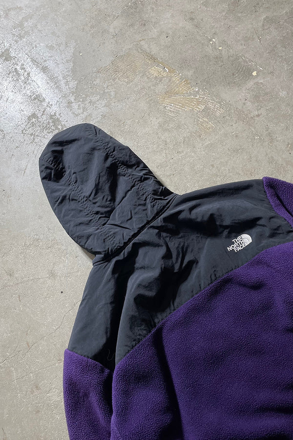 90'S ZIP HOODIE DENALI FLEECE JACKET / PURPLE USA [SIZE: XL USED]