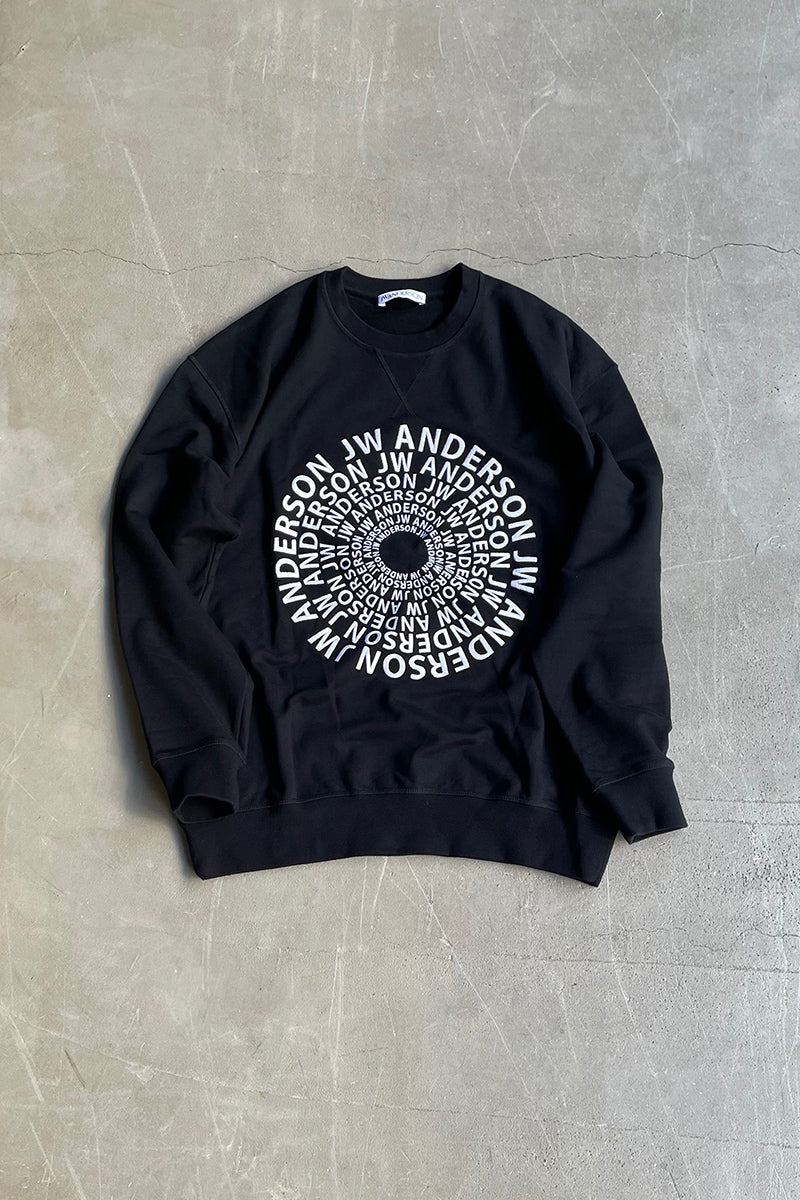 VORTEX LOGO SWEATSHIRT / BLACK [SIZE: L USED]
