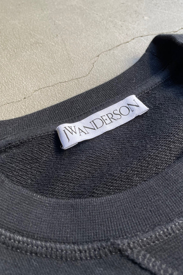 VORTEX LOGO SWEATSHIRT / BLACK [SIZE: L USED]