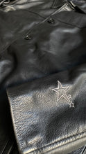 画像をギャラリービューアに読み込む, 90&#39;S LEATHER CAR COAT / BLACK [SIZE: M USED]
