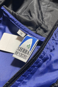 90'S PULLOVER NYLON JACKET / BLUE [SIZE: M USED]