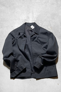 Y2K EARLY 00'S ZIP UP JACKET / GRAY [SIZE: L USED]