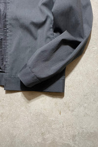 Y2K EARLY 00'S ZIP UP JACKET / GRAY [SIZE: L USED]