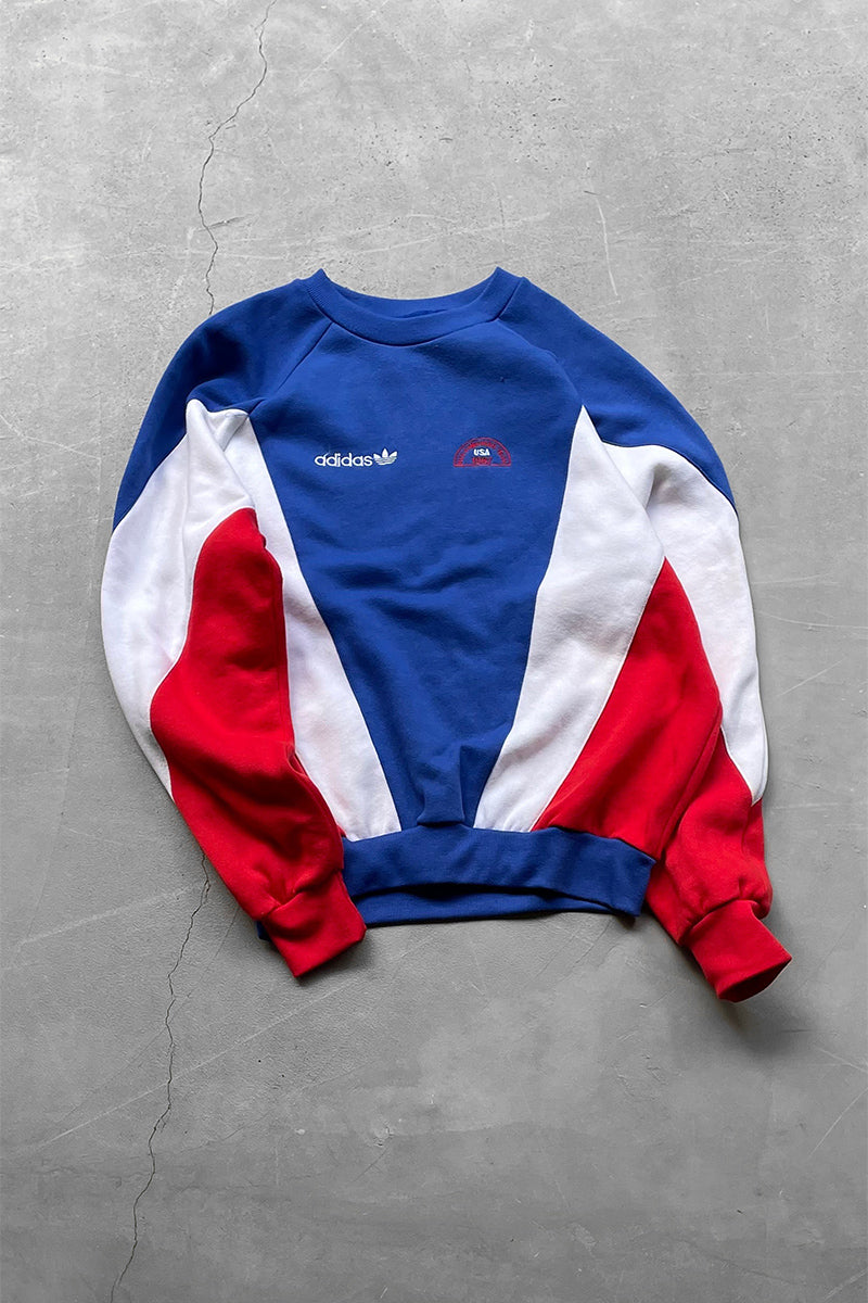 87'S USA PAN AMERICAN TEAM SWEATSHIRT / BLUE [SIZE: M USED]