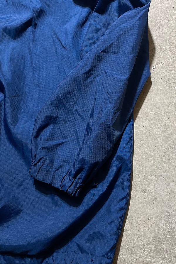 90'S RIPSTOP NYLON HOODIE JACKET / NAVY [SIZE: XL USED]