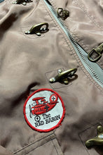 画像をギャラリービューアに読み込む, 90&#39;S FIREMAN NYLON JACKET  / BROWN [SIZE: XL USED]
