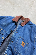 画像をギャラリービューアに読み込む, MADE IN USA Y2K 03&#39;S DENIM MICHIGAN CHORE COAT / INDIGO [SIZE: M USED]
