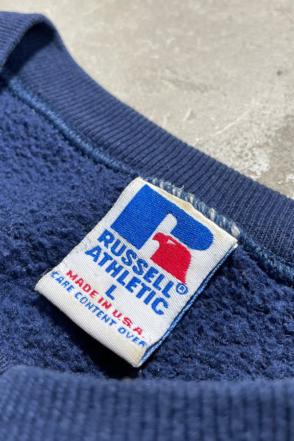 MADE IN USA 90'S DALLAS COWBOYS SWEATSHIRT / NAVY [SIZE: L USED]