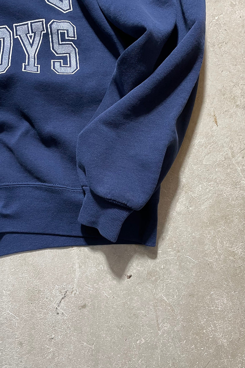 MADE IN USA 90'S DALLAS COWBOYS SWEATSHIRT / NAVY [SIZE: L USED]