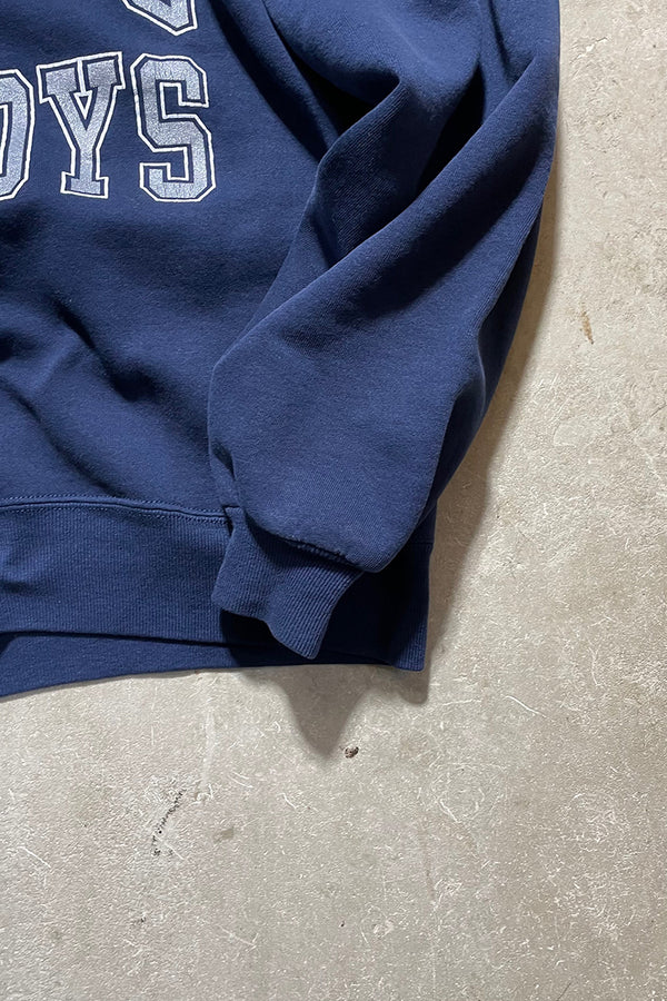 MADE IN USA 90'S DALLAS COWBOYS SWEATSHIRT / NAVY [SIZE: L USED]