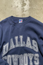 画像をギャラリービューアに読み込む, MADE IN USA 90&#39;S DALLAS COWBOYS SWEAT SHIRT / NAVY [SIZE: L USED]
