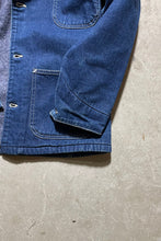 画像をギャラリービューアに読み込む, 90&#39;S DENIM COVERALL W/BLANKET LINER / INDIGO [SIZE: XL USED]
