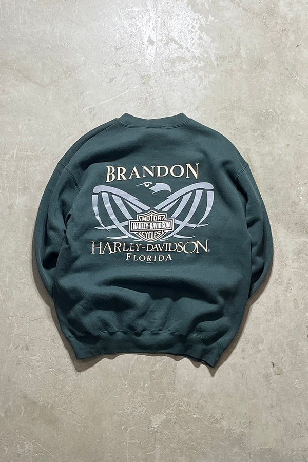 MADE IN MEXICO 99'S FLORIDA SWEATSHIRT / KHAKI [SIZE: M USED]